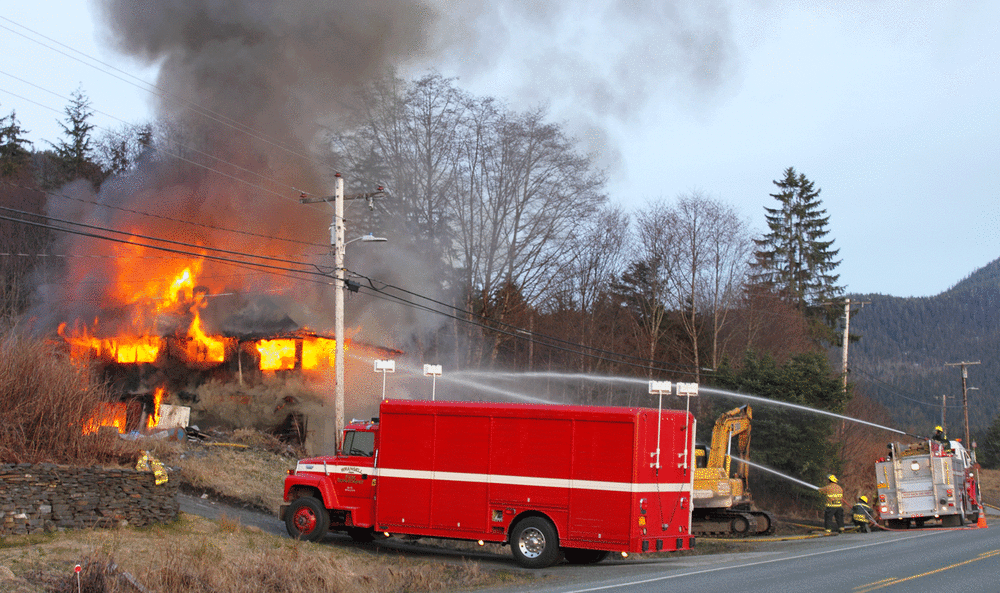  Wrangell Fire Department in action 