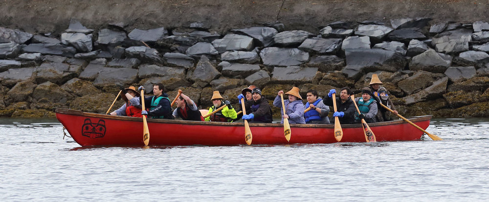 Shakes Island Rededication One People Canoe Society Wrangell Alaska