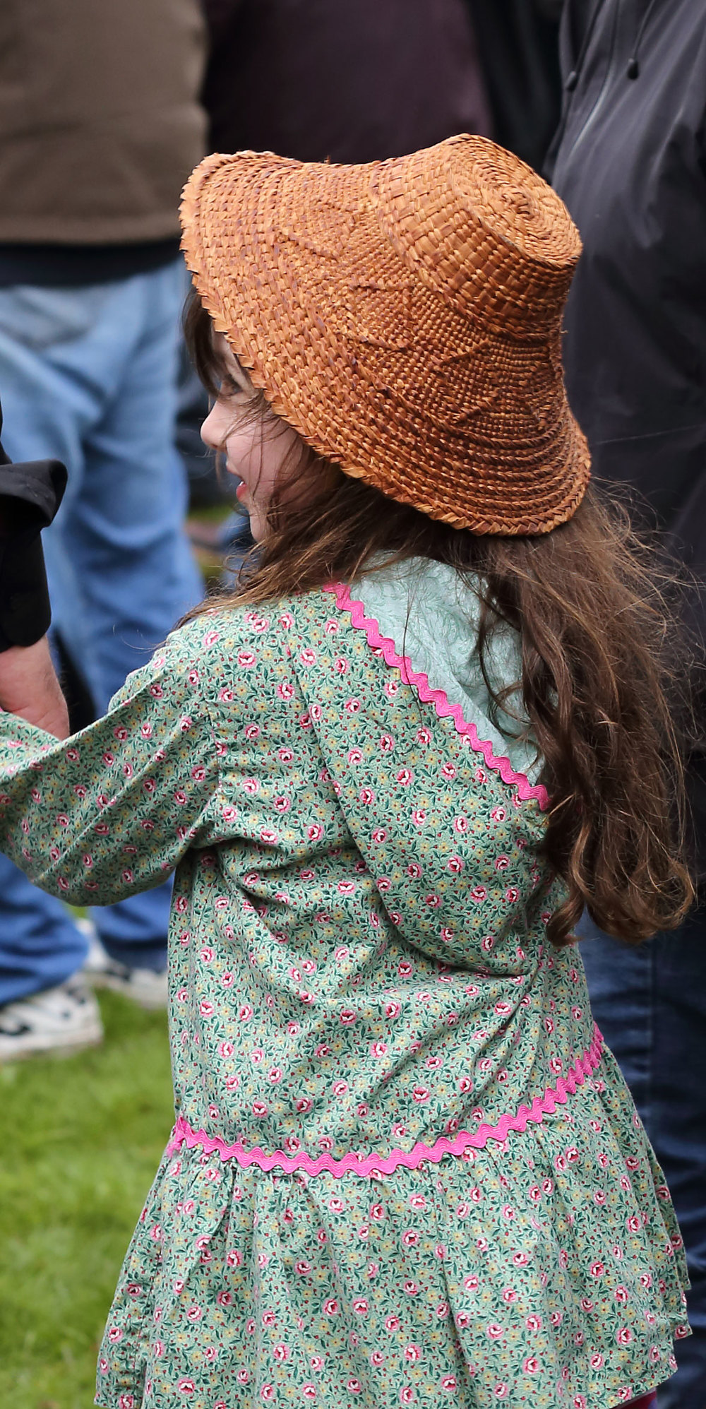 Alaska Native Cedar Bark Hat Kuspuk Wrangell