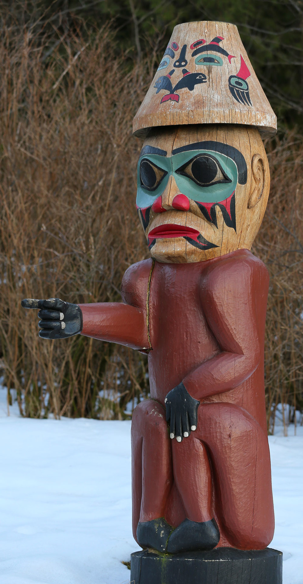 Saxman Village Totem Pole Alaska