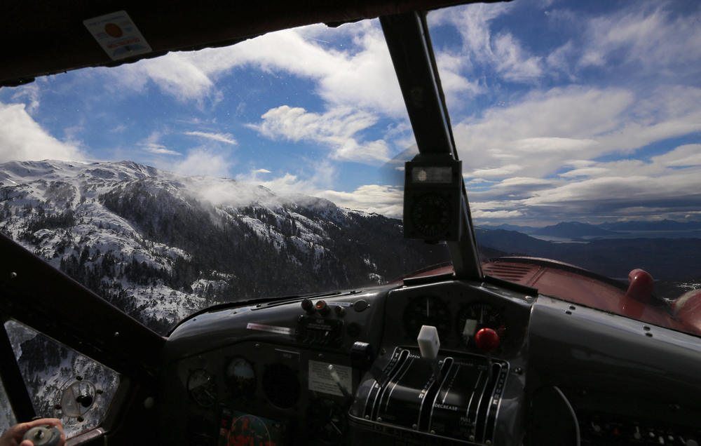 There are just mountains all over the place.