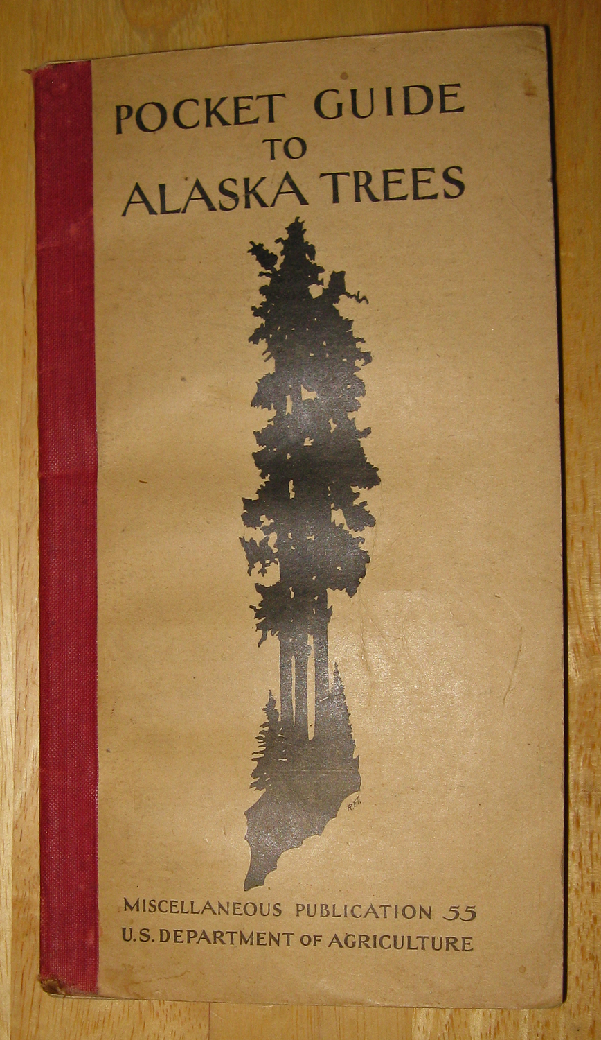 1929 copy of Pocket Guide to Alaska Trees USDA Forest Service