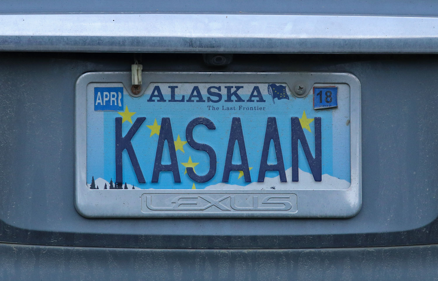 Kasaan Alaska license plate