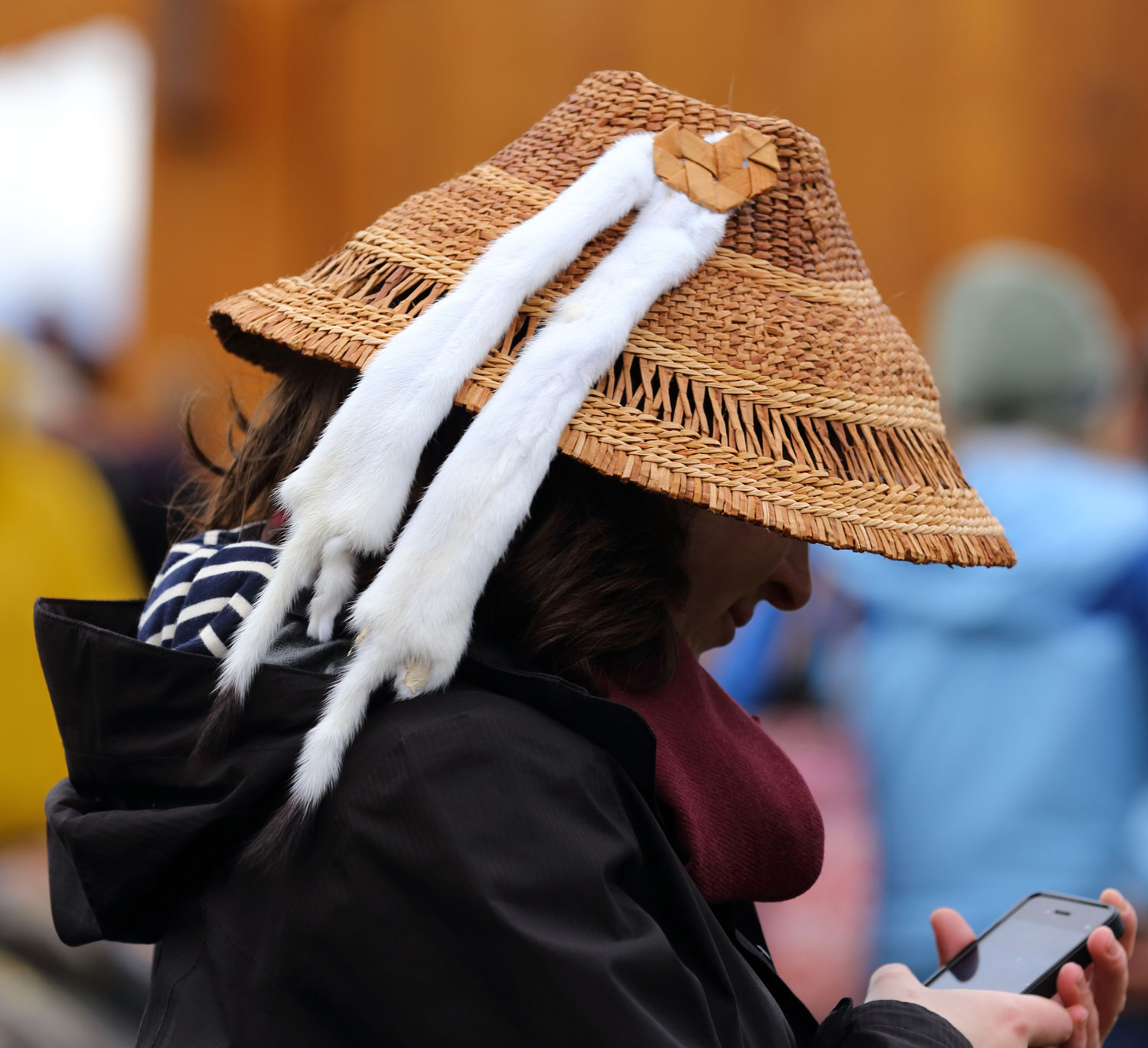 Alaska Native Cedar Bark Hats