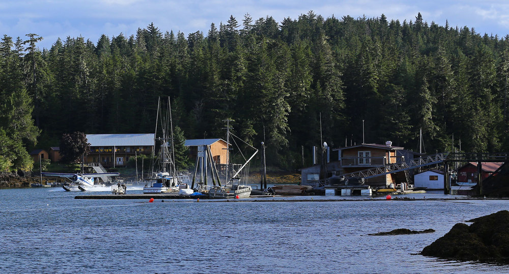 The dock at Point Baker. 